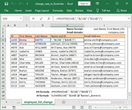 How to Change Case in Excel: Master UPPER, lower, & Proper Case Functions