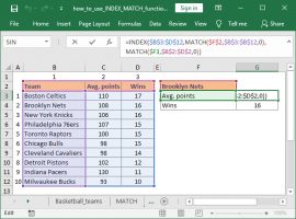 How to Use INDEX and MATCH Functions in Excel: A Beginner's Guide