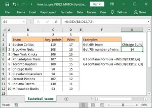 How To Use Index And Match Functions In Excel: A Beginner's Guide