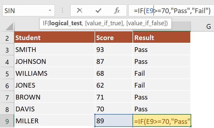 How To Use If Function In Excel Step By Step Guide