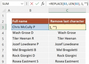 Remove Last Character in Excel: Quick & Easy Guide (PC & Mac)